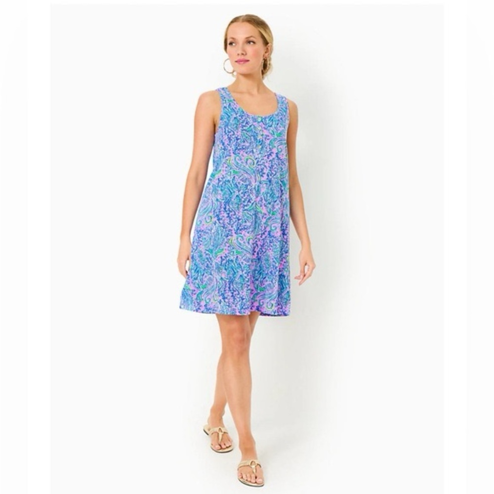 Lilly Pulitzer Lela Henley Tank Dress